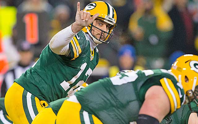 Among all the great QBs in the playoffs, Aaron Rodgers is the best.  (USATSI)