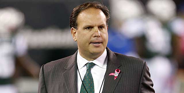 Mike Tannenbaum is now the top football man for the Dolphins. (Getty Images)