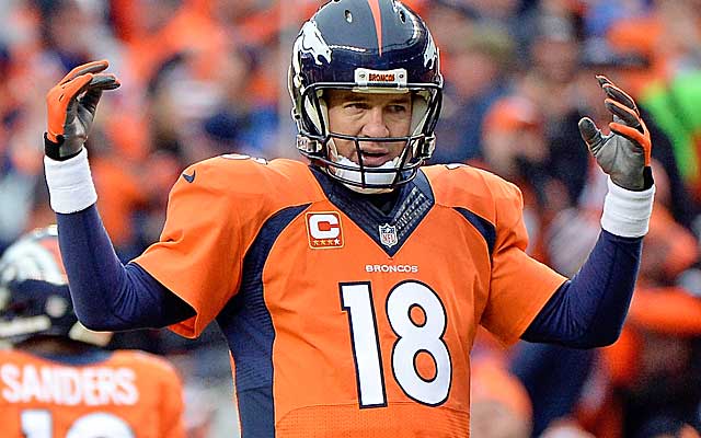 Peyton Manning was a shell of himself after injuring his quad in Week 12.  (Getty Images)
