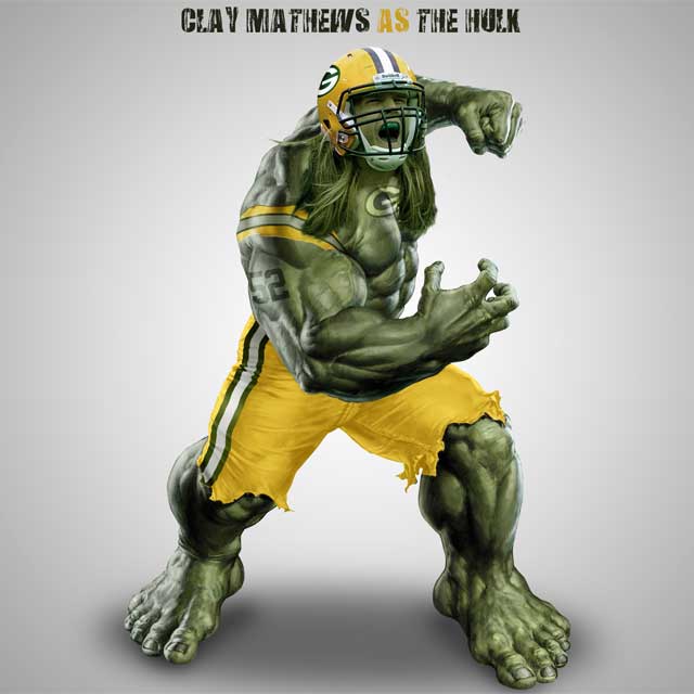 Clay Matthews, then and now.  Clay matthews, Football memes nfl