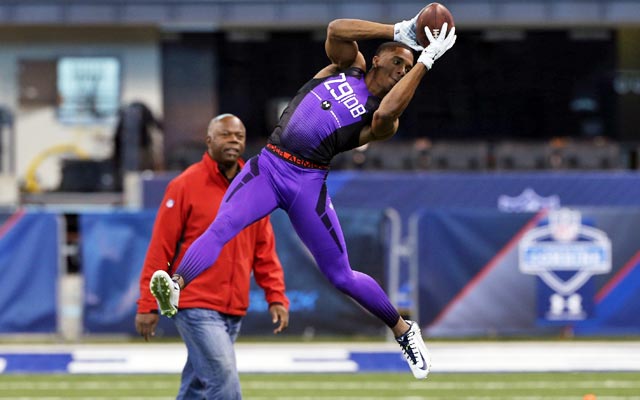 How Byron Jones set a broad jump world record at the NFL Combine ...