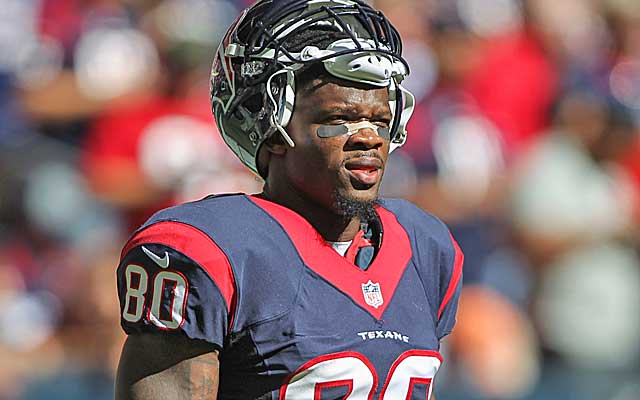 Don't undestimate the impact that Andre Johnson brings to the Colts locker room.  (Getty Images)