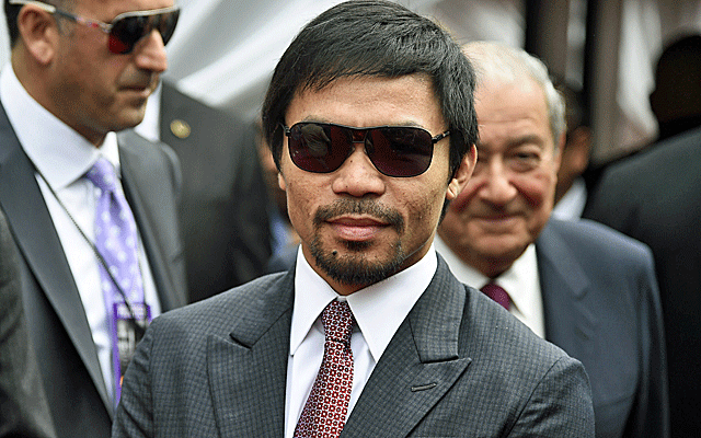 Manny Pacquiao is a man of many talents. (Getty Images)