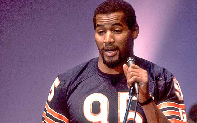 Richard Dent did the Hall of Fame shuffle after his stellar career with the Bears.  (Getty Images)