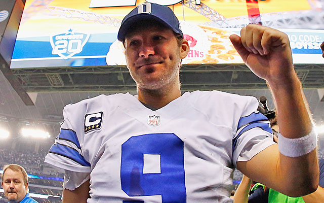 Tony Romo says he knows who will win the NFL title next season. (Getty Images)