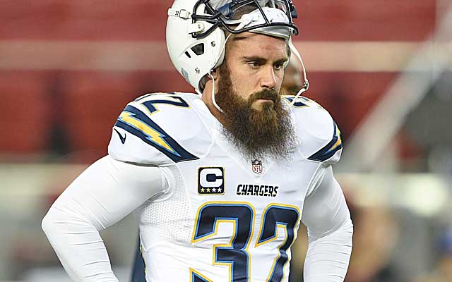 Eric Weddle Made the Highest Paid Safety in Historyby Chargers