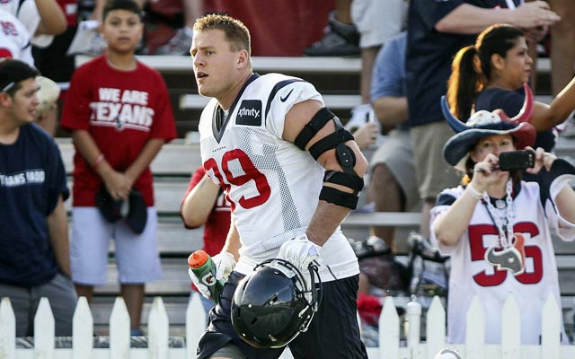 J.J. Watt and the Texans might be coming to a TV near you this summer. (USATSI)