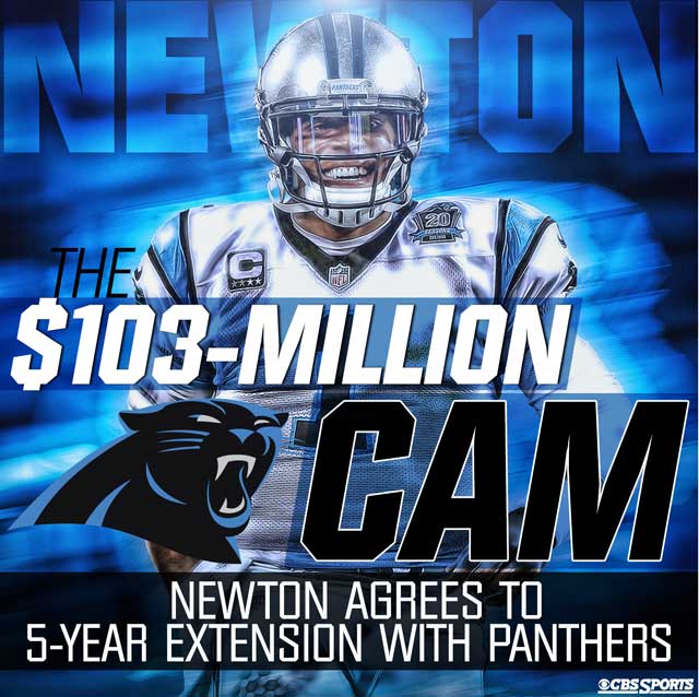 Carolina Panthers: CBS Sports picks 3 teams Cam Newton could land with