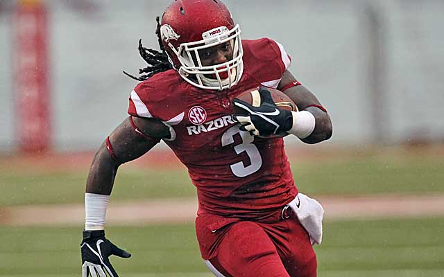 Alex Collins could help lead Arkansas to greatness in 2015. (USATSI)