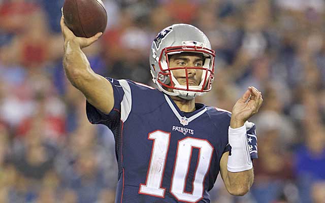 Jimmy Garoppolo didn't have a great night Thursday. (USATSI)