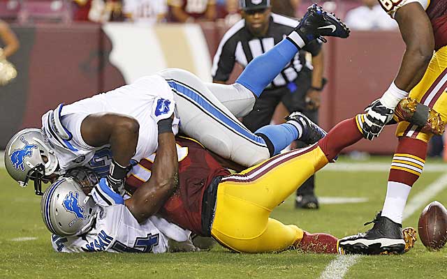 Given RG3's injury histoy, no team is going to take on his current contract as it stands. (USATSI)