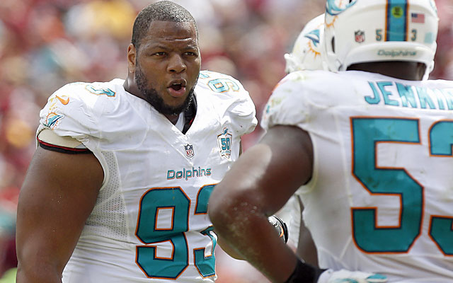 It appears Ndamukong Suh is bringing some of his old tricks to Miami. (USATSI)