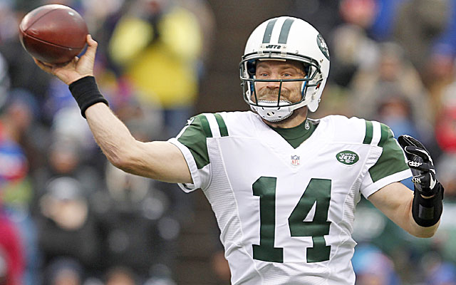 Ryan Fitzpatrick is not happy with the Jets. (USATSI)