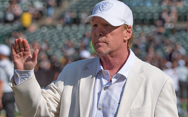 If Mark Davis' Raiders get shut out of Los Angeles, Las Vegas might be an option. (USATSI)