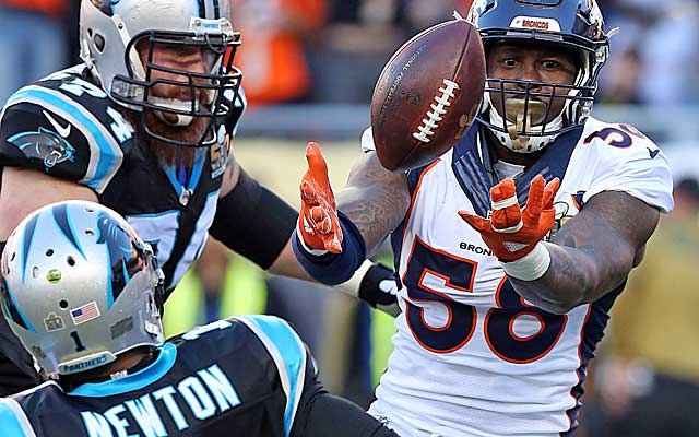 Von Miller Makes MVP Case with Strip Sack on Cam Newton!, Panthers vs.  Broncos