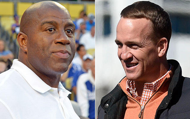 Magic Johnson to Peyton Manning: Don't retire, play for the LA Rams – New  York Daily News