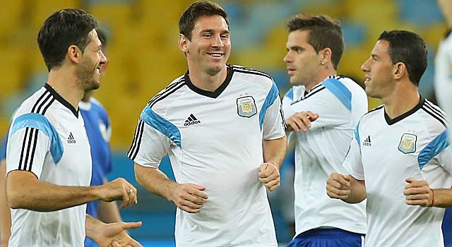 Lionel Messi's and Argentina are carrying the hopes of a country into the World Cup. (Getty Images)