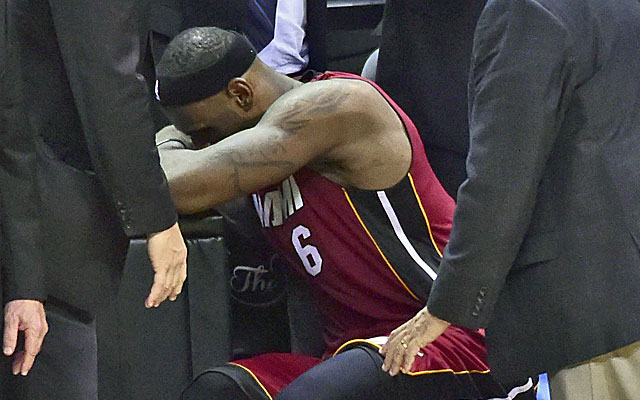 A long, painful night for LeBron James as Heat teammates go ice cold in  home stand