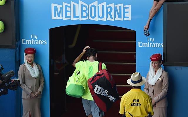 Roger Federer makes a surprisingly early exit from the 2015 Australian Open. 